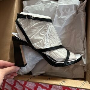 Mix No. 6 Black and White Heels